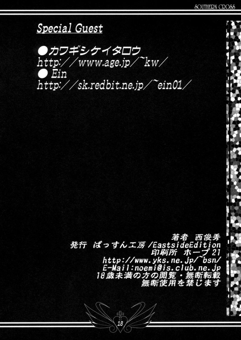 (C65) [Bassoon Factory (Nishi Toshihide)] Southern Cross (Chrono Crusade) page 17 full