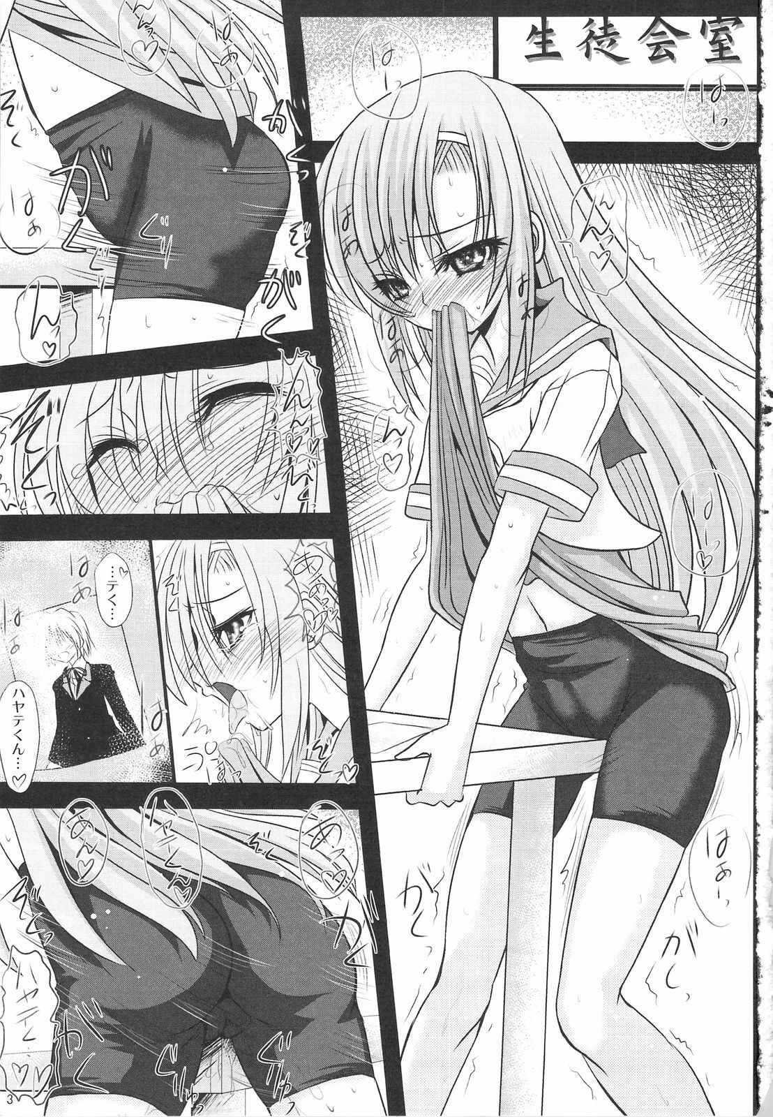 (COMIC1☆3) [Rikudou Juku (Ai ha muteki)] Ochita Hina Chiru Rangiku (Hayate no Gotoku!) page 2 full