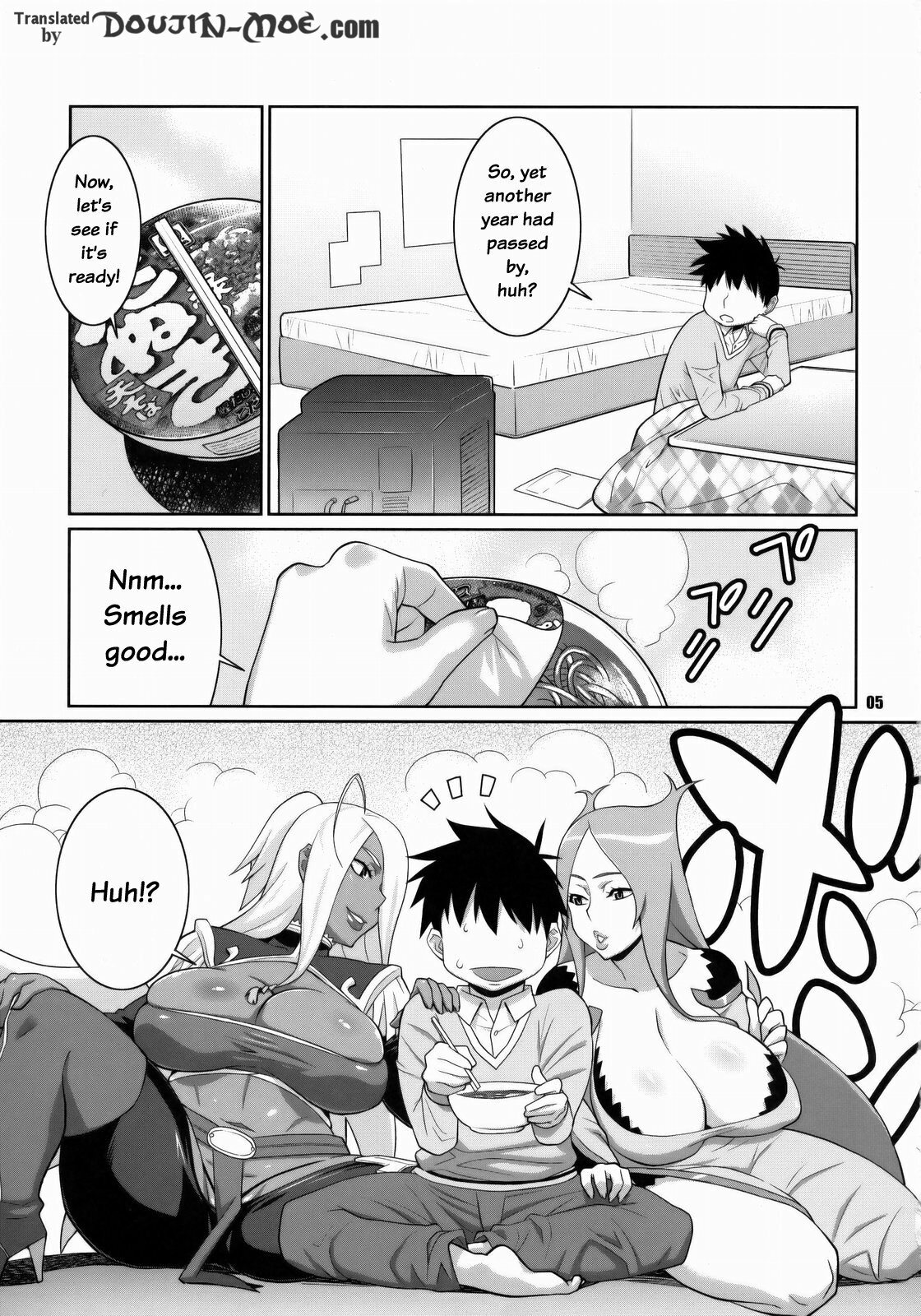 (C75) [TETRODOTOXIN (Nise Kurosaki)] Machina & Garnet to Toshikoshi SEX Zanmai (Dragonaut) [English] {doujin.moe.us} page 4 full