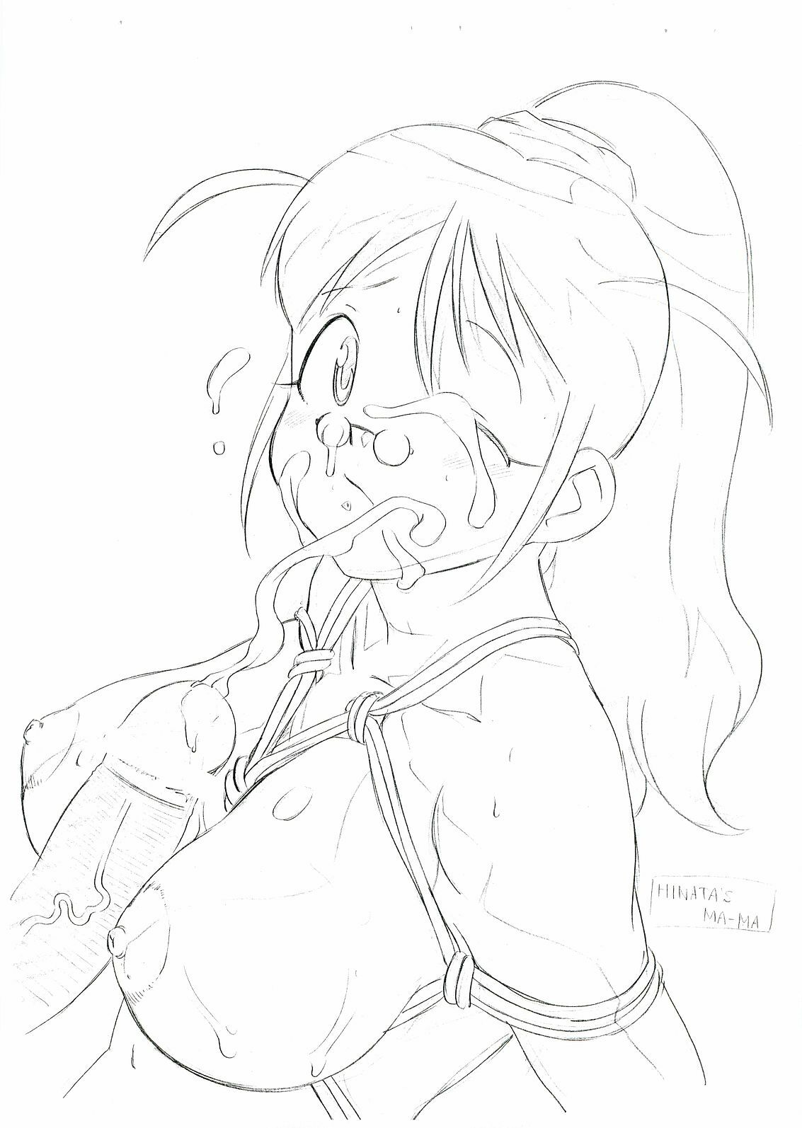 (CR35) [Momonga Club (Hayashibara Hikari)] Keroro Gunsou teki Heroine Inga Rough Copy shuu 2004/04/29 Gou (Keroro Gunsou) page 9 full