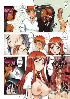 (C72) [Tsurikichi Doumei (Umedama Nabu)] Bari Etchi (Bleach) [Spanish] - page 13
