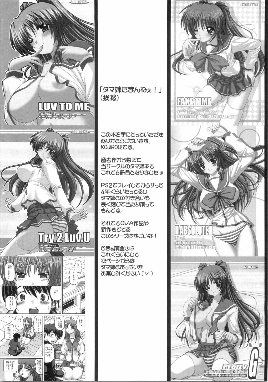 (C74) [BRAVE HEART petit (Kojirou!)] Captivate (ToHeart2) page 3 full