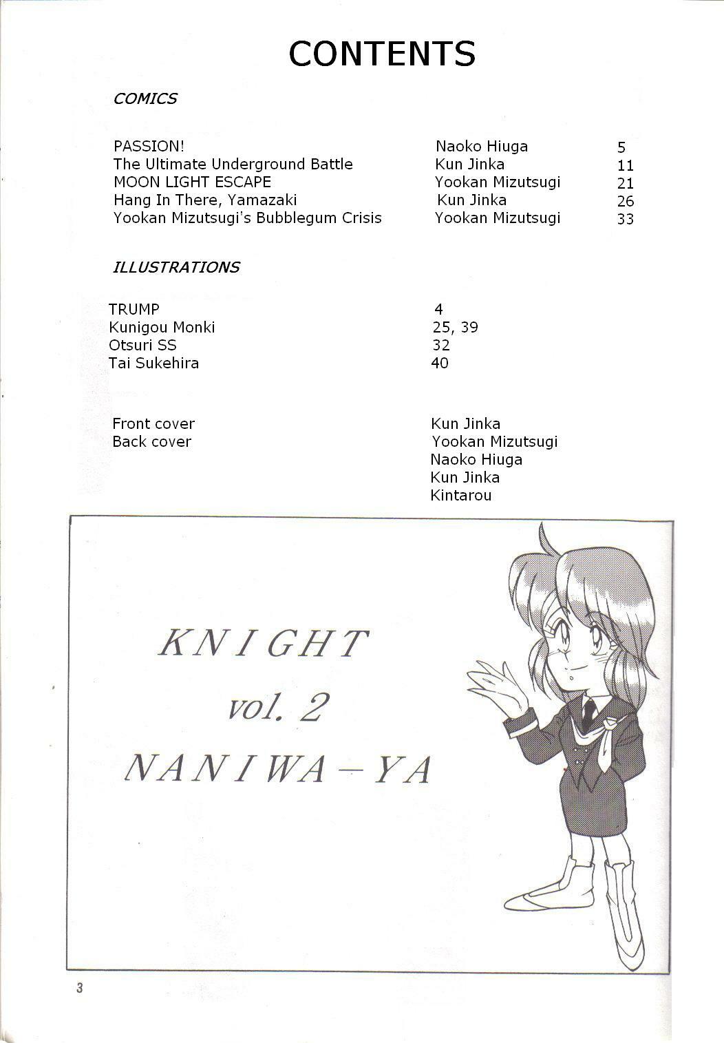 (C41) [Naniwaya (Various)] Knight Vol. 2 (Bubblegum Crisis) [English] page 2 full