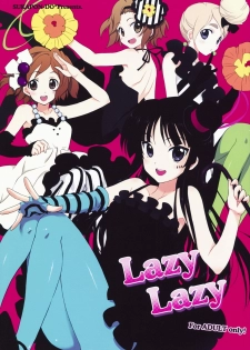 (COMIC1☆3) [Sukapon-dou (Kagawa Tomonobu, Yano Takumi)] Lazy Lazy (K-ON!)