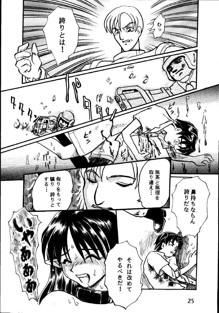 [Taishikan (Takamura-Taishi)] Seikai no Kokuin Kotsujoku no Oujo, Chitai Kyouen (Seikai no Senki) page 24 full