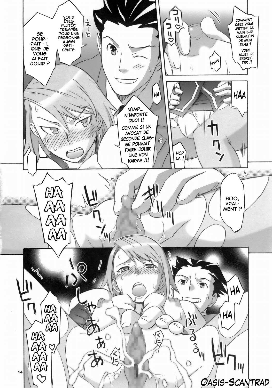 (SC32) [Wagamama Dou (Syowmaru, NIO)] Gyakuten Shaiban (Gyakuten Saiban) [French] [O-S] page 13 full