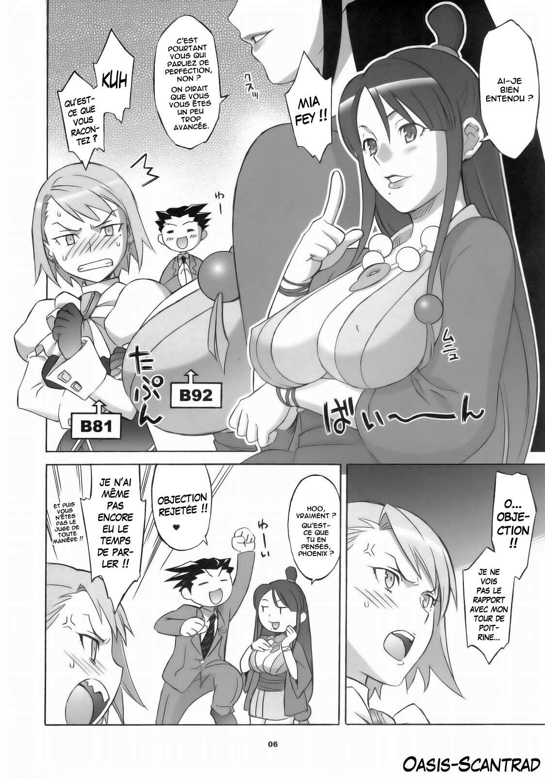 (SC32) [Wagamama Dou (Syowmaru, NIO)] Gyakuten Shaiban (Gyakuten Saiban) [French] [O-S] page 5 full