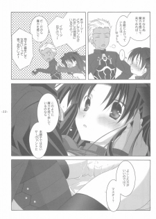 (SC23) [Tenjikuya (Mochizuki Nana)] Another Girl I (Fate/stay night) - page 22
