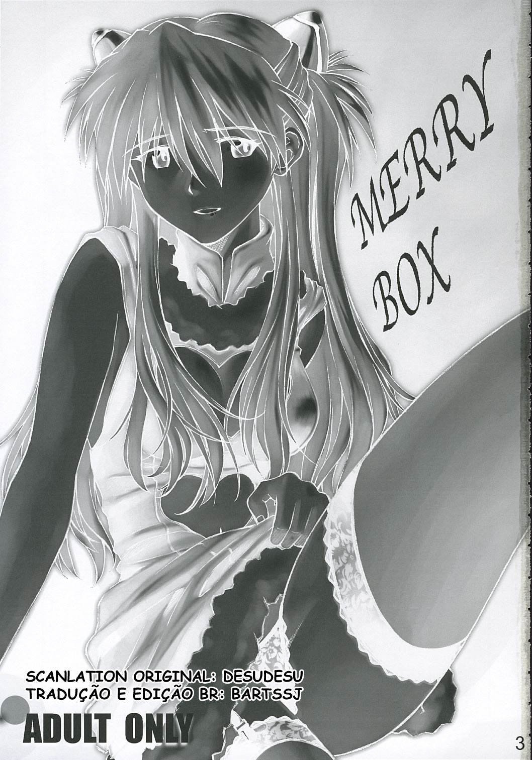 (C69) [TENGU NO TSUZURA (Kuro Tengu)] MERRY BOX (Neon Genesis Evangelion) [Portuguese-BR] [BartSSJ] page 2 full