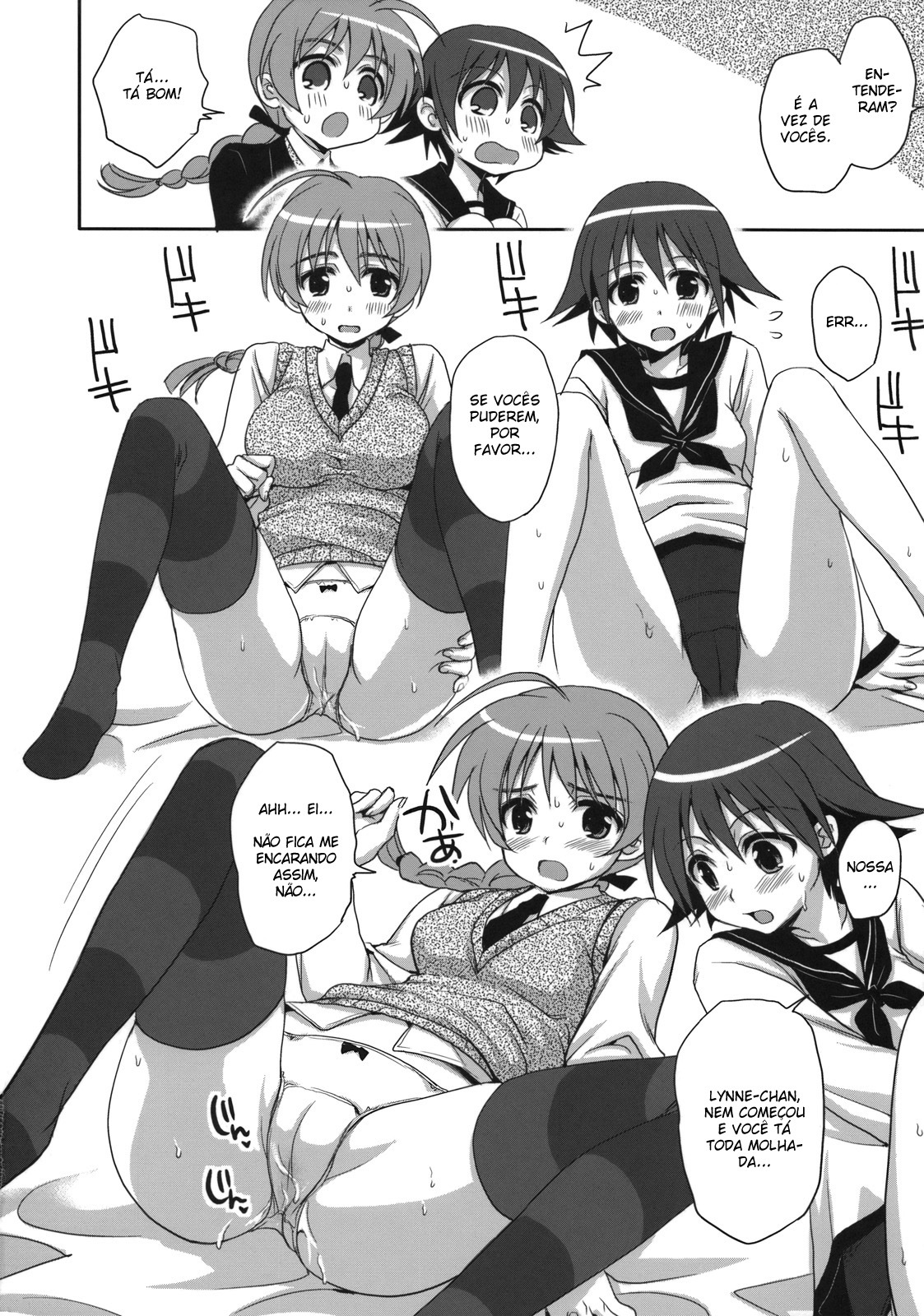 (C74) [Takumi na Muchi (Takumi na Muchi)] Yappari Pants Ga II Desu Ka? (Strike Witches) [Portuguese - BR] page 21 full