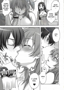 (COMIC1☆3) [KABAYAKIYA (Unagimaru)] Daisuki! Onii-sama (Mobile Suit Gundam 00) [English] [One of a Kind] - page 10