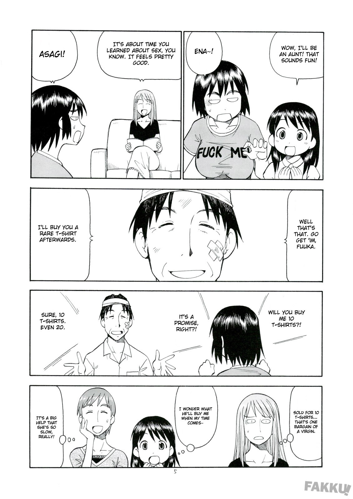 (C74) [Toraya (Itoyoko)] Erobato FUKA (Yotsubato!) [English] [FAKKU] page 6 full