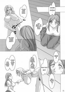(C72) [Hijouguchi, RUBY FRUIT (Kotozuki Runo, TEI-OH-K-TAKAMURO)] It Keeps It Secret Without Forgetting Sweet Gunpowder - Amai Kayaku wo Mune ni Himete (Bleach) [English] {doujin-moe.com} - page 25