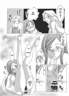 (C72) [Hijouguchi, RUBY FRUIT (Kotozuki Runo, TEI-OH-K-TAKAMURO)] It Keeps It Secret Without Forgetting Sweet Gunpowder - Amai Kayaku wo Mune ni Himete (Bleach) [English] {doujin-moe.com} - page 30