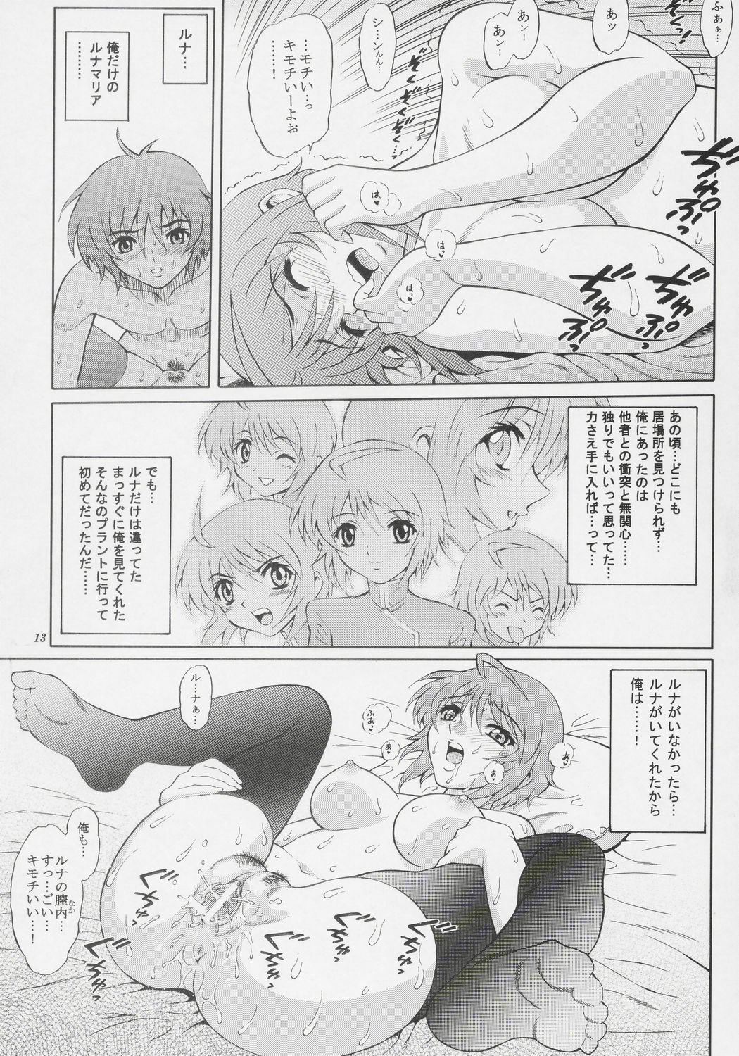 (C69) [GUST (Harukaze Soyogu)] Burning!! 2 (Mobile Suit Gundam SEED DESTINY) page 12 full