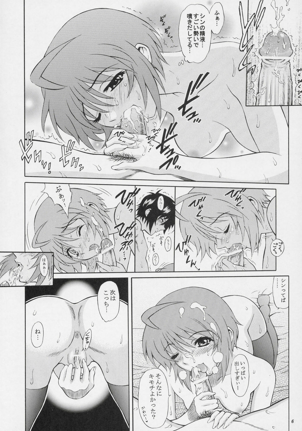 (C69) [GUST (Harukaze Soyogu)] Burning!! 2 (Mobile Suit Gundam SEED DESTINY) page 5 full