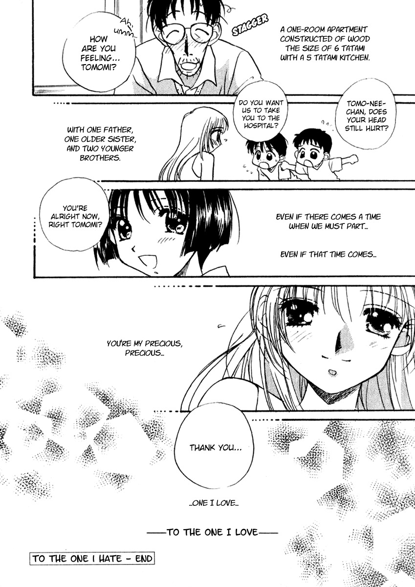 [Morinaga Milk] Nikurashii Anata e | To The One I Hate Ch. 1, 7 [English] [Wings of Yuri] page 38 full