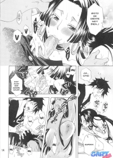 [Kurione-sha (YU-RI)] Hebihime-sama Goranshin desu! (ONE PIECE) [Spanish] {Asuka Langley} - page 13