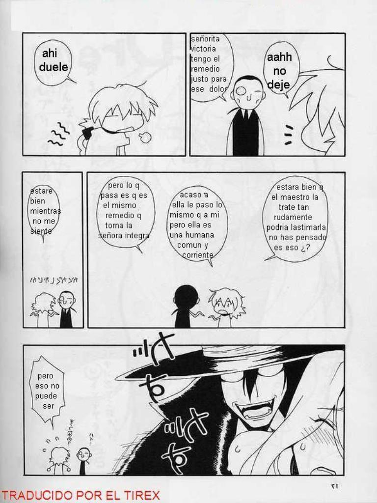 (C61) [MANGANA (Doluta, Nishimo)] Nyan Nyan Blood (Hellsing) [Spanish] [El Tirex] page 14 full