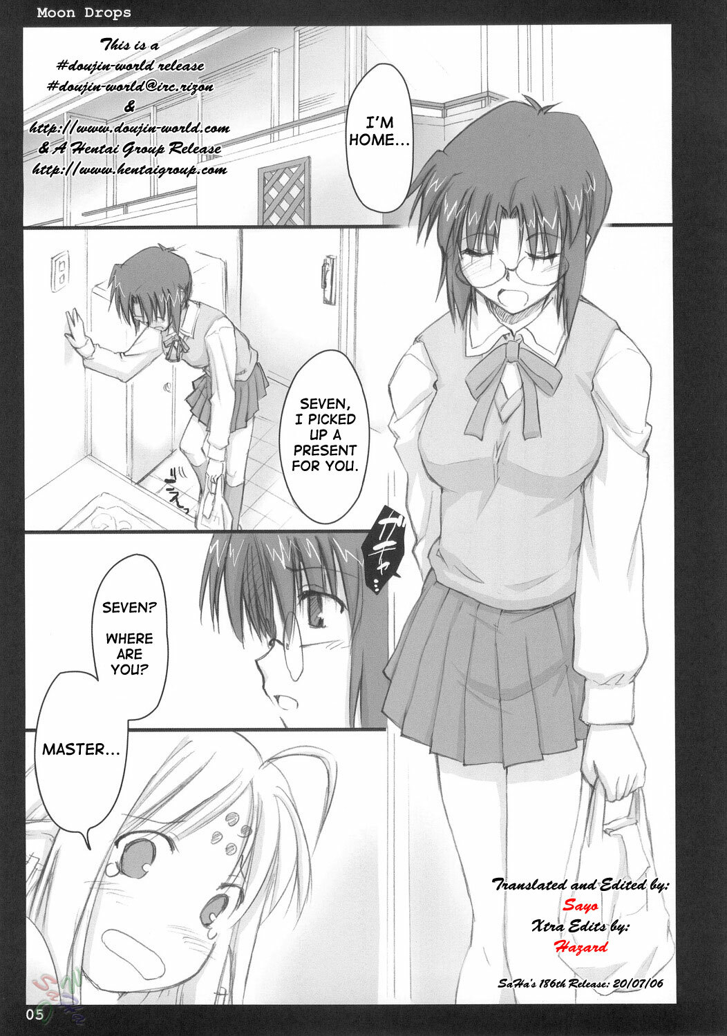 (C66) [Shimoyakedou (Ouma Tokiichi)] Moon Drops (Tsukihime) [English] [SaHa] page 4 full