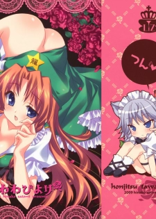 (COMIC1☆3) [LiZ (Satomi Hinako)] Tawawa Biyori (Touhou Project)
