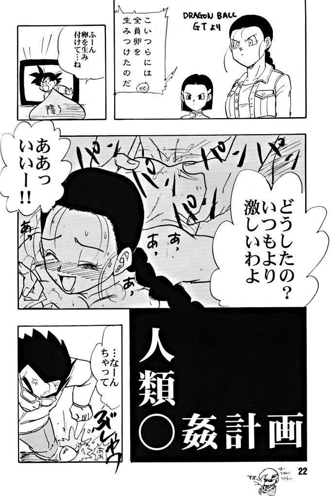 (C51) [Chirigami Goya, Fusuma go Ten (Shoji Hariko)] ZZZ (DRAGON BALL) page 22 full