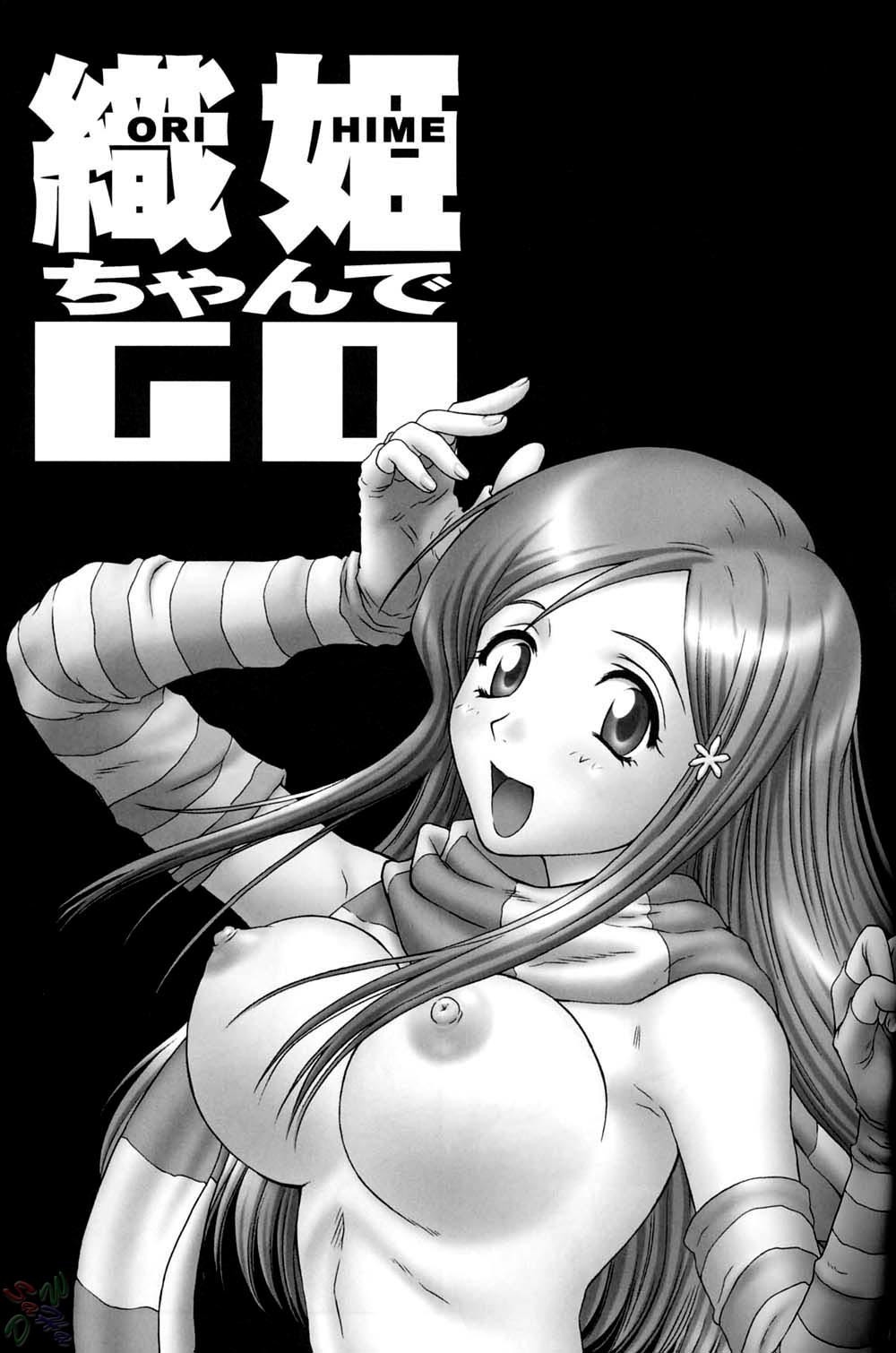 (C67) [U.R.C (Momoya Show-Neko)] Orihime-chan de GO (Bleach) [Portuguese-BR] [Goka] [Decensored] page 2 full