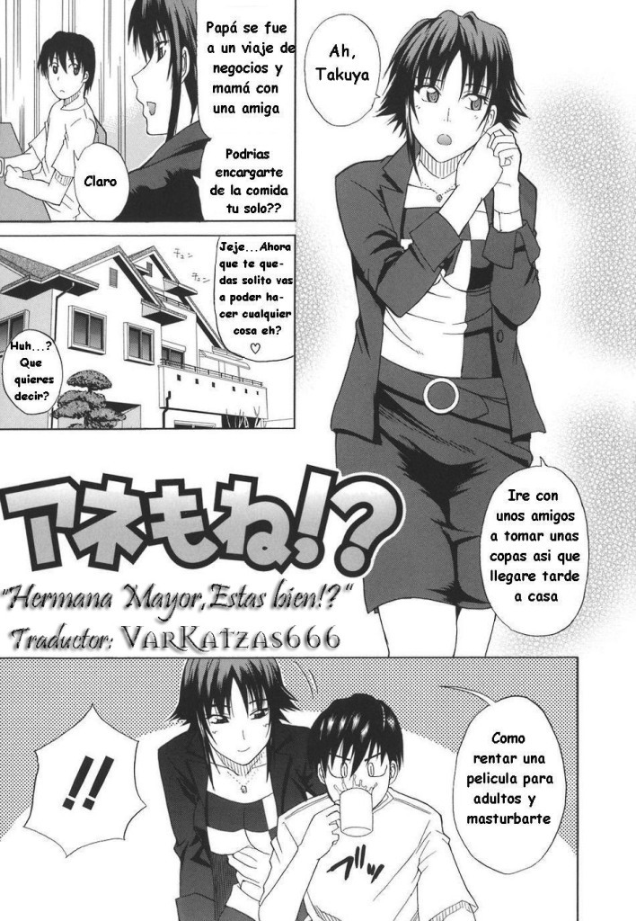 [Shunjou Shuusuke] Anemone!? | Hermana Mayor, Estas Bien (Ichizu na Toriko) [Spanish] [VarKatzas666] [Decensored] page 1 full