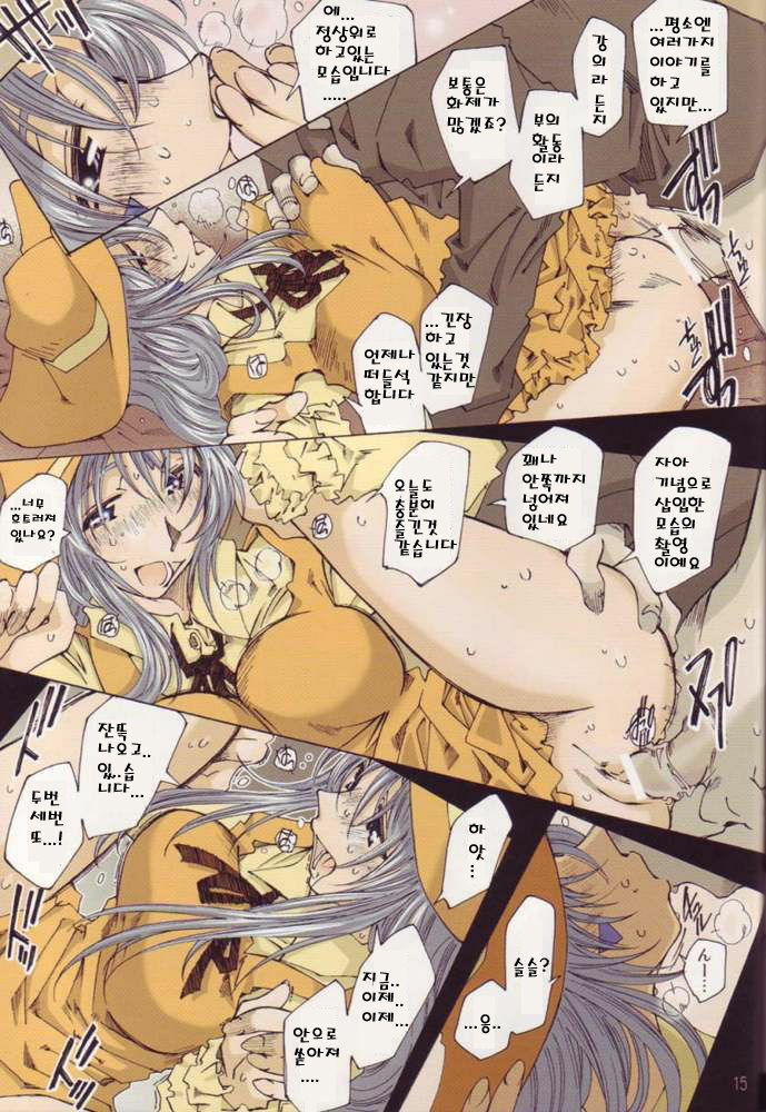 (CR35) [RPG COMPANY (Toumi Haruka)] NIT MCC MOVIE STAR secret (Ah! My Goddess) [Korean] page 14 full