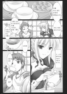 (C71) [UDON-YA (Kizuki Aruchu, ZAN)] Kyou dake desu yo? (Fate/hollow ataraxia) [Korean] [PANZERTALEZ] - page 10