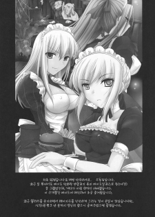 (C71) [UDON-YA (Kizuki Aruchu, ZAN)] Kyou dake desu yo? (Fate/hollow ataraxia) [Korean] [PANZERTALEZ] - page 3