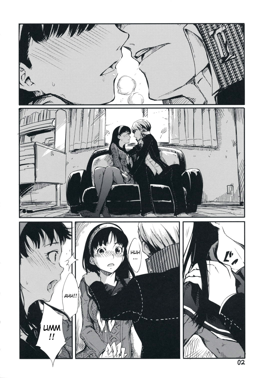 (C75) [Armored Ginkakuji (Maybe)] Gashamoku (Persona 4) [English] [CGrascal] page 3 full