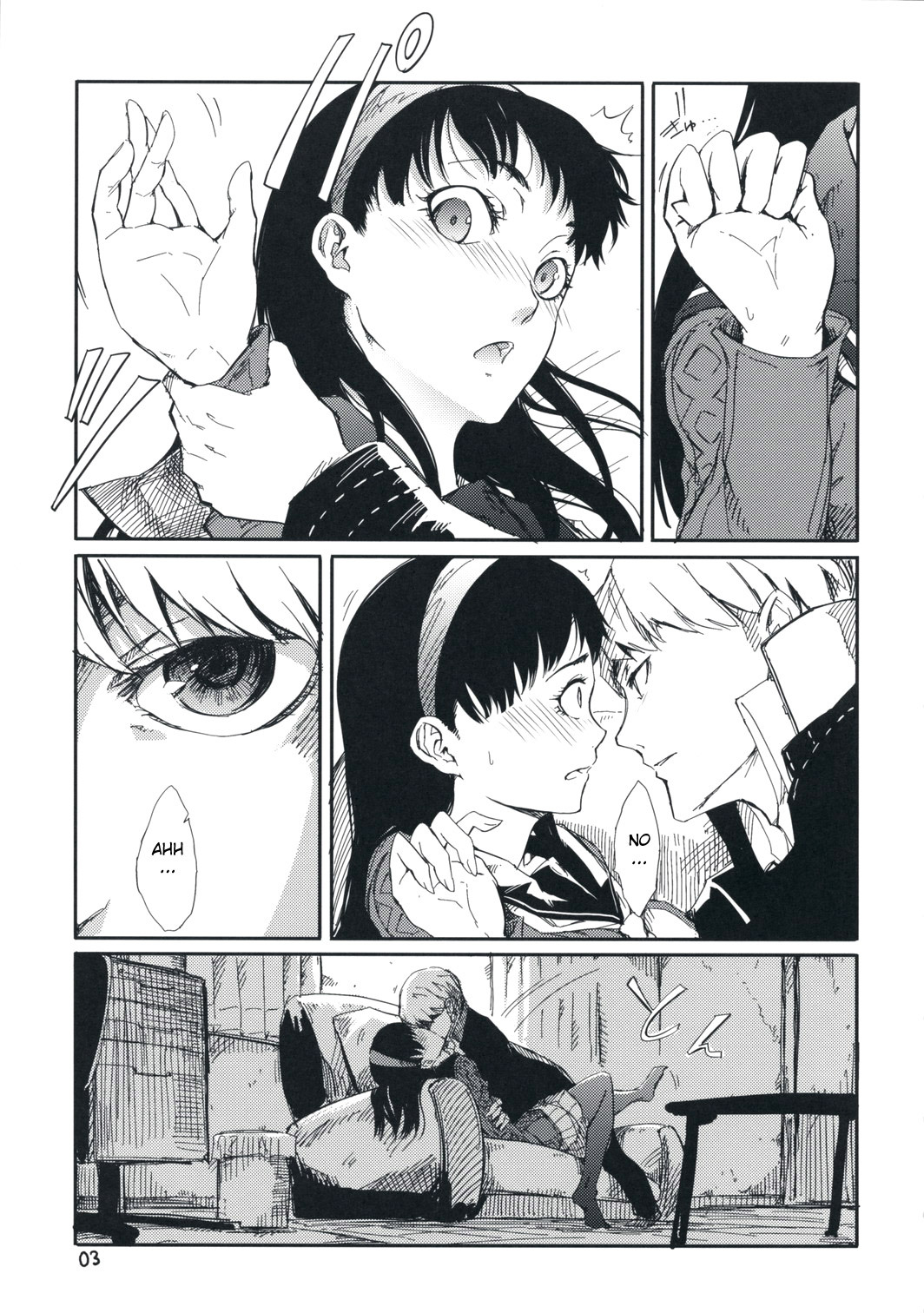 (C75) [Armored Ginkakuji (Maybe)] Gashamoku (Persona 4) [English] [CGrascal] page 4 full