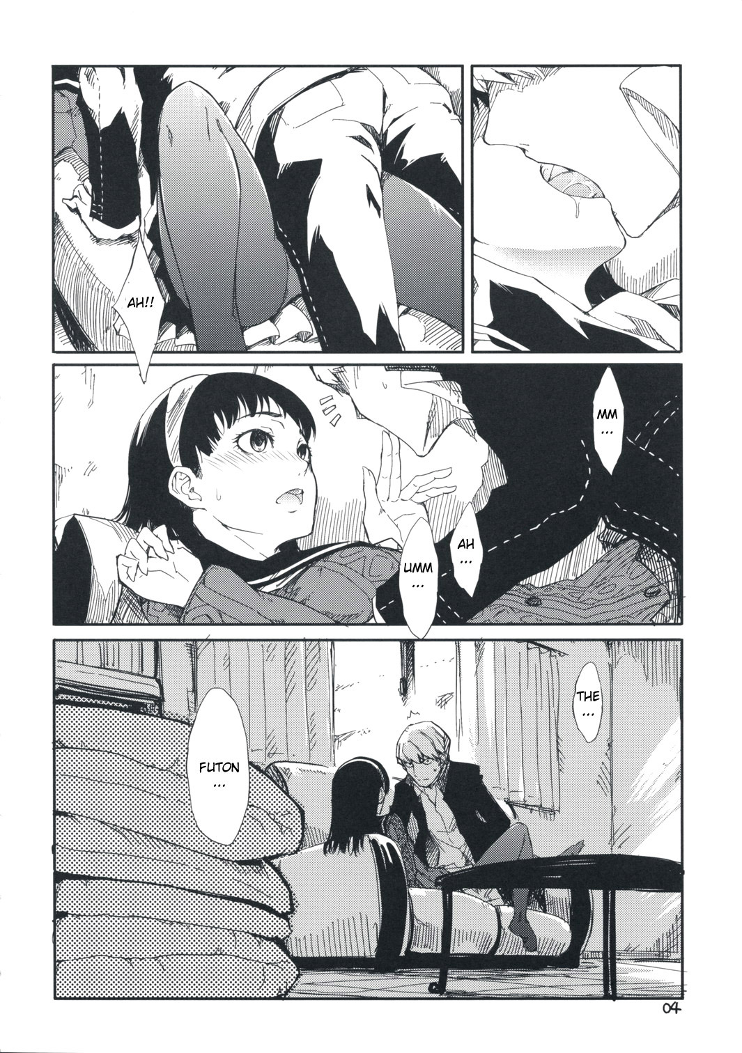 (C75) [Armored Ginkakuji (Maybe)] Gashamoku (Persona 4) [English] [CGrascal] page 5 full