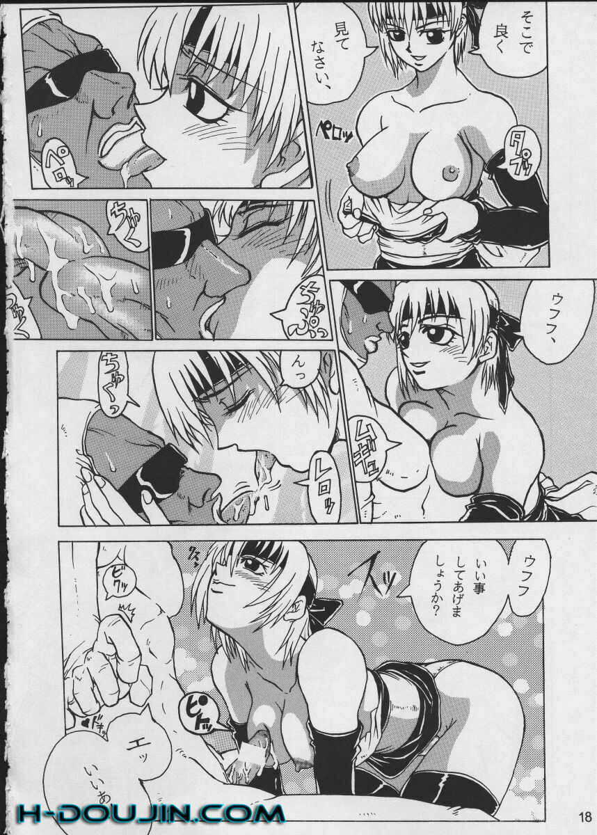 [Black Onix (S Master)] Comic Endorphin 5 (Dead or Alive) page 18 full