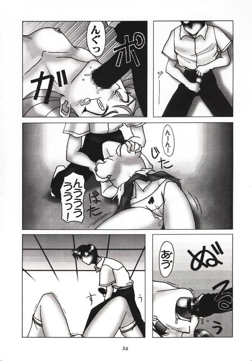 (CR19) [TEAM Phoenix (Various)] Fushichou 05 Angel A Go! Go! (Neon Genesis Evangelion) page 35 full