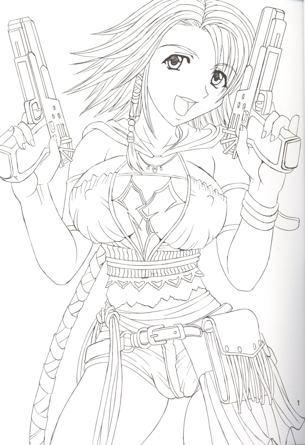 [St. Rio (Kichigai Teiou, Ishikawa Jippei)] Yuna A La Mode 5 Sphere Hunter Kamomedan XANARKAND DEBUT (Final Fantasy X-2) page 2 full