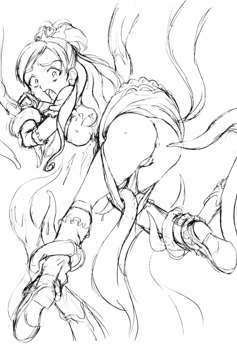 [Toluene Ittokan (Pierre Norano, Genka Ichien, Shinagawa Ham)] Ketsu! Megaton RV (Futari wa Precure, Read Or Die) page 21 full