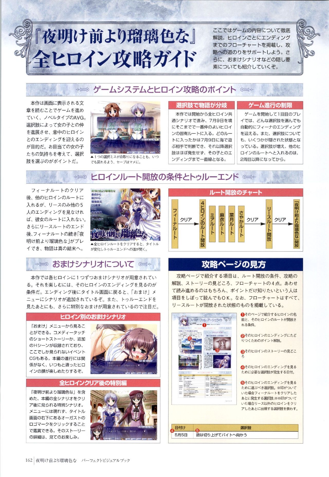 Yoake Mae Yori Ruri Iro Na ( Crescent Love ) Perfect Visual Book page 159 full