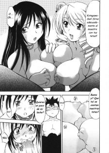 (COMIC1☆2) [Studio Wallaby (Nagisa Minami)] Troublekko ~Saki & Yui~ | El Depravado Escolar (To Love-Ru) [Spanish] [Varkatzas666] - page 24