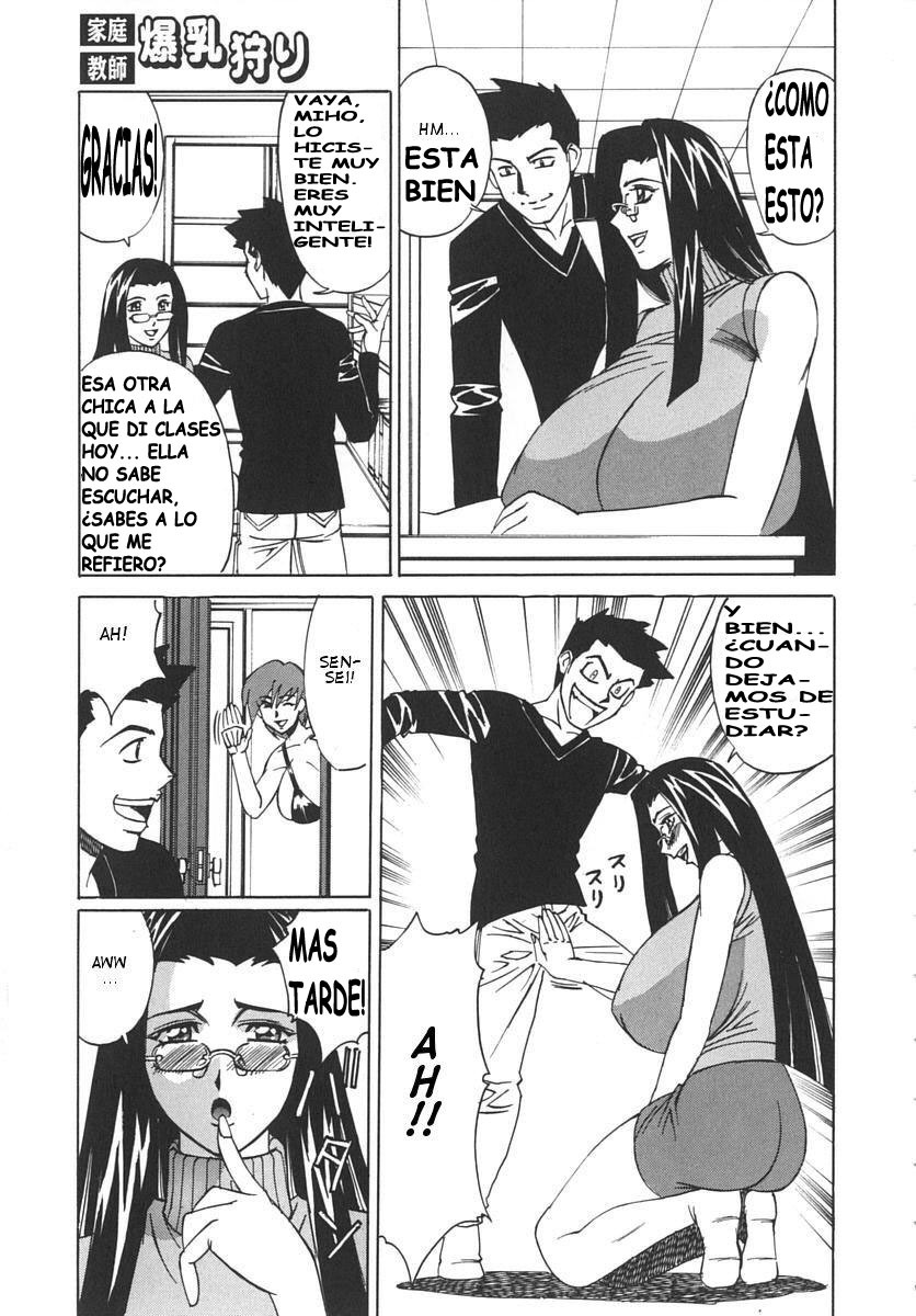 [Yamamoto Yoshifumi] Katei Kyoushi Bakunyuu Kari | Profesor Cazador de Enormes Tetas [Spanish] [Dilandau] page 74 full