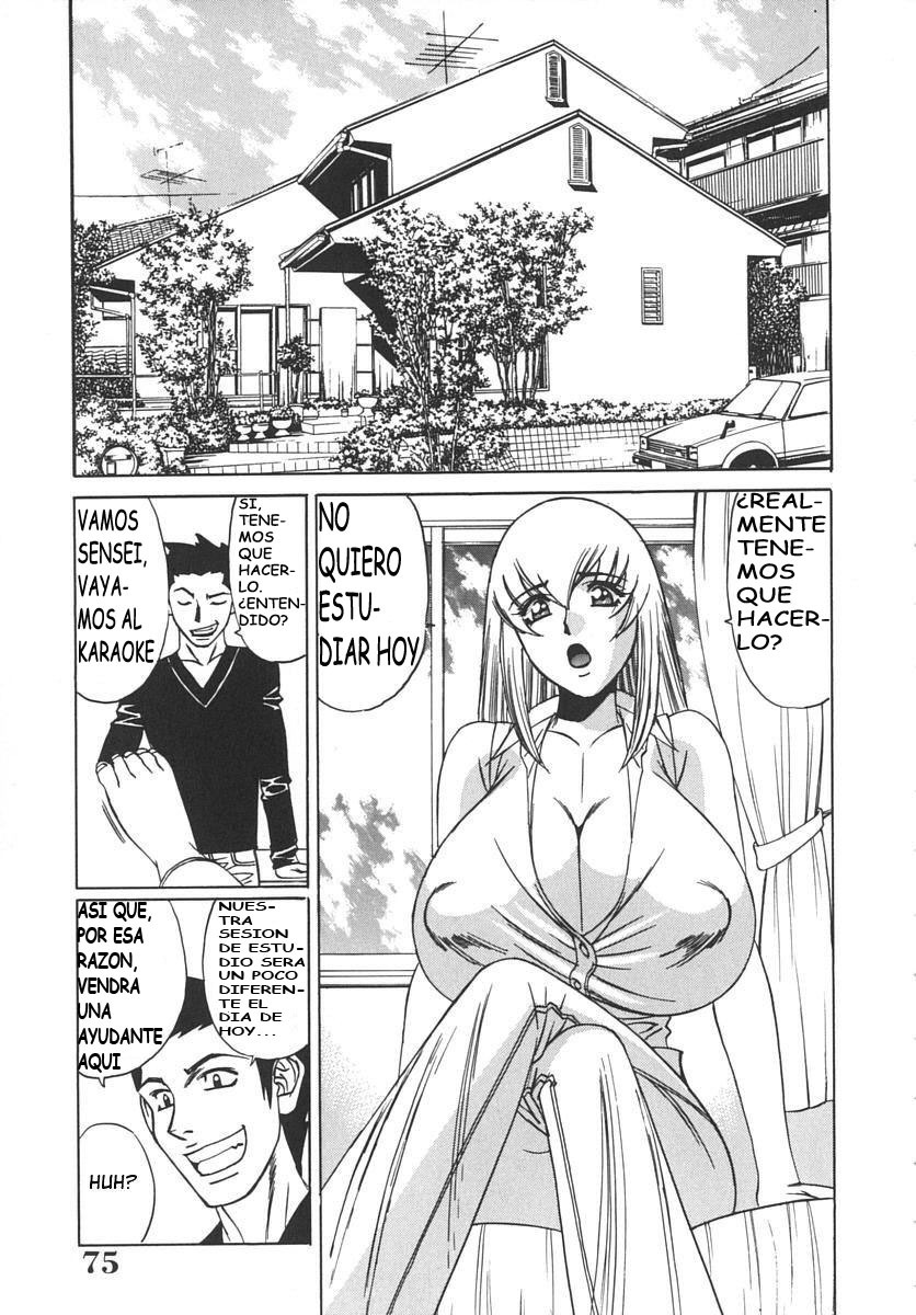 [Yamamoto Yoshifumi] Katei Kyoushi Bakunyuu Kari | Profesor Cazador de Enormes Tetas [Spanish] [Dilandau] page 78 full