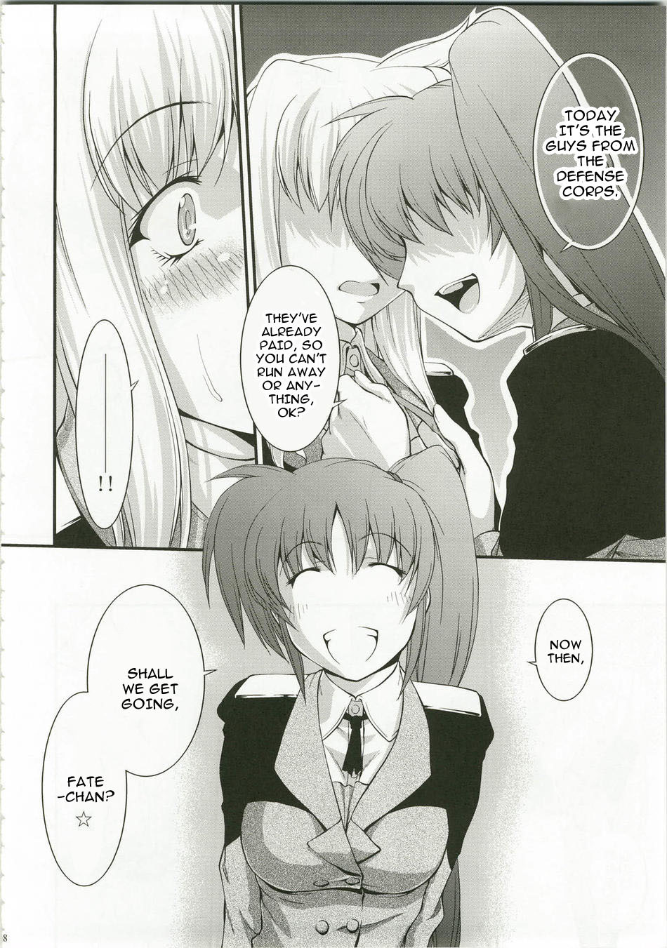 (C74) [PATRICIDE (John Sitch-Oh)] Anata ni Konya wa Wain o Furikake (Mahou Shoujo Lyrical Nanoha) [English] [Hentai-Translate] page 27 full