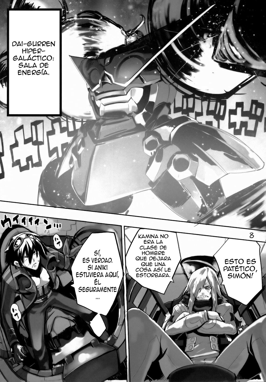 (C73) [Hyoco Road (Hyocorou)] 120% DRILL (Tengen Toppa Gurren Lagann) [Spanish] page 7 full
