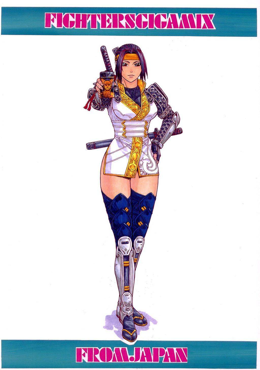 [From Japan (Aki Kyouma)] FIGHTERS GIGAMIX FGM Vol.18 (Soul Calibur) page 58 full