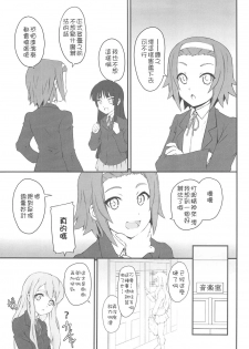 (COMIC1☆3) [Zi (Mutsuki Ginji)] Mio Dukushi (K-ON!) [Chinese] [枫色汉化] - page 4