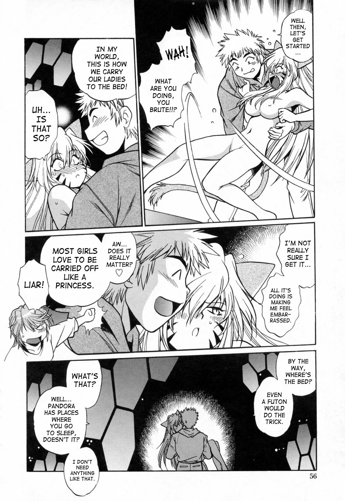 [Manabe Jouji] Tail Chaser 3 [English] [SaHa] page 56 full