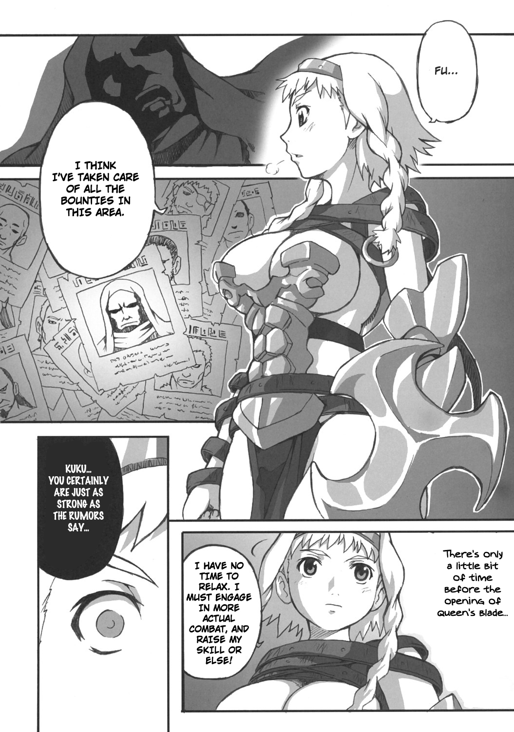 (C70) [Genki no mizu no wakutokoro (Funamushi, Kumacchi)] Konjiki Gusha | Golden Fool (Makai Senki Disgaea 2, Queen's Blade) [English] page 9 full