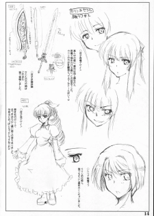 (C72) [Sago-Jou (Seura Isago)] Sumimasen Konkai wa Uchuu Kaizoku na Settei Shiryou Gengashuu desu (Uchuu Kaizoku Sara) - page 13