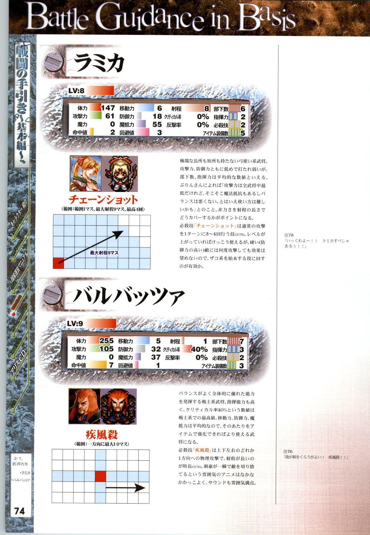 [AliceSoft] Mamatoto ～A Record of War～ - Official Guide page 75 full